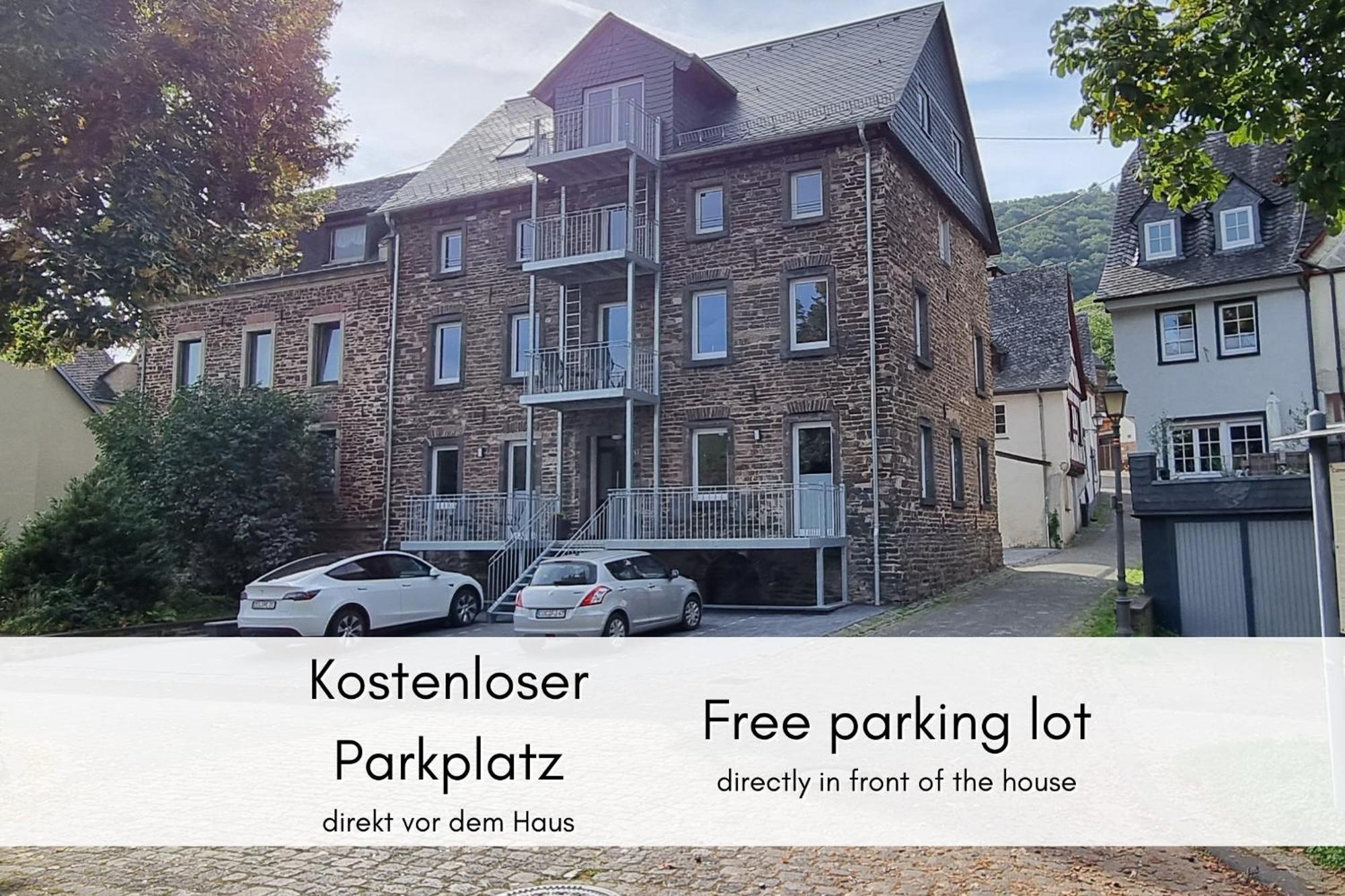 Apartamento Winzerhaus Am Calmont - Raumwunder Mit Moselblick Bremm Exterior foto